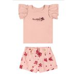 Conjunto Bebê Menina Com Bordado Colorittá 