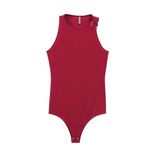 Body Feminino Malha Gloss Com Argola Marialícia