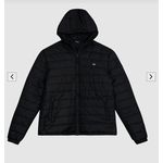 Jaqueta Puffer Feminina Esportiva Com Capuz Matelassê - ENFIM