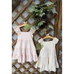 Vestido Infantil Off Whitte Renda Colorittá