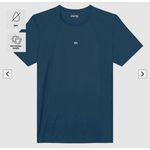 Camiseta Masculina Slim Com Recorte Em Malha Dry E Proteção UV50+ - ENFIM