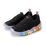 Tênis Casual Bibi Led Infantil Preto