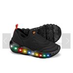 Calçados Bibi - Tênis Infantil de Luz Bibi Roller Celebration 3.0 Preto Preto