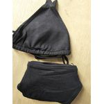 Biquíni Clássico cortininha Preto