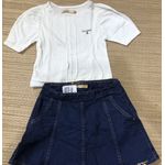 conjunto carinhoso saia short