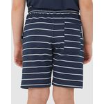 Bermuda Infantil Menino Listrada Em Moletom Malwee Kids