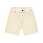 Bermuda Menino Comfort Bolso Funcional Em Sarja Com Elastano - Carinhoso