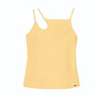 Blusa Regata Marialicia Amarelo