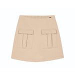 Shorts Saia Marialicia Bege