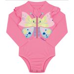 Maiô Menina Borboleta com ziper - Kamylus