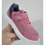 Tênis Klin Juvenil Para Menina - ROSA/CHUMBO