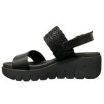 SANDÁLIA MOLECA SALTO ANABELA REF: 5536.109 FEMININO - Preto