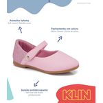 SAPATILHA INFANTIL KLIN PRINCESA