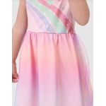 Vestido Infantil Estampa Glitter Em Algodão Com Tule - Carnaval Malwee Kids