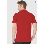 Camisa Polo Básica Masculina Gola Retilínea Em Piquet Stretch