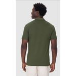 Camisa Polo Básica Masculina Gola Retilínea Em Piquet Stretch