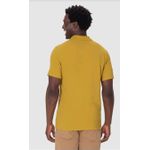 Camisa Polo Básica Masculina Gola Retilínea Em Piquet Stretch