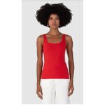 Regata Básica Feminina Alça Média Em Algodão