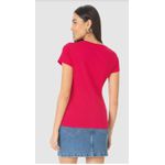 Blusa Básica Feminina Baby Look Em Algodão