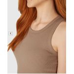 Regata Básica Feminina Decote U Em Ribana