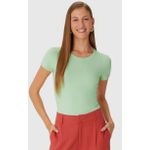 Blusa Básica Feminina Decote Redondo