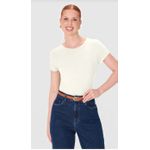 Blusa Básica Feminina Decote Redondo