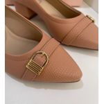 Sapato Modare Ultraconforto Feminino Bico Fino 7340.134 Nude