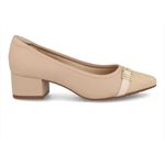 Sapato Modare Ultraconforto Feminino Bico Fino 7340.134 Nude
