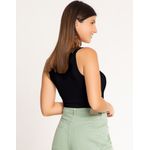 Regata Básica em Malha Viscose com Decote Redondo