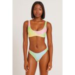 Biquíni estampado verde claro 