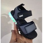 Sandália Infantil de Luz Bibi Summer Roller Light Azul
