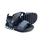 Sandália Infantil de Luz Bibi Summer Roller Light Azul