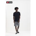 Bermuda Moletom Fico Preta 
