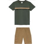 Conjunto Malwee Cinza 