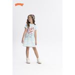 VESTIDO MOLETINHO SOFT AZUL BORA BORA