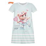 VESTIDO MOLETINHO SOFT AZUL BORA BORA