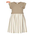 VESTIDO MALHA CROCHE IMPERIAL BEGE FROZEN