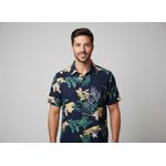 camisa estampada rovitex 