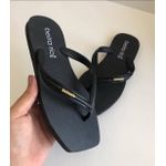 Chinelo Beira rio ponta quadrada 