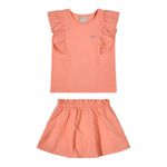Conjunto Menina Coloritta Babado 