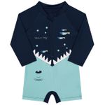 Macacão de Natação e Praia Bebê Tchibum Kamylus Proteção UV50+