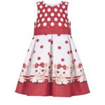 VESTIDO TECIDO FIDJI VERMELHO NATTY 