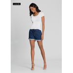 BLUSA MALHA VISCOSE C/ ELASTAN BRANCO