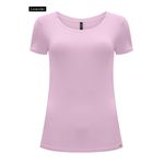 BLUSA MALHA VISCOSE C/ ELASTAN LILÁS 
