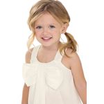 Vestido Infantil Laço Off Colorittá