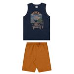 Conjunto Infantil Menino Radical Elian Amarelo