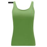 Blusa de Alca Básica Feminina Verde