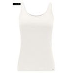 Blusa de Alca Básica Feminina Branca