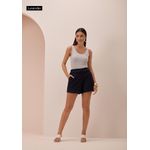 Blusa de Alca Básica Feminina Branca