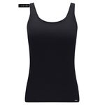 Blusa de Alca Básica Feminina Preta
